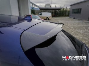 Alfa Romeo Stelvio Roof Spoiler - Carbon Fiber - Scuderia Alfa Romeo Stelvio Roof Spoiler - Carbon Fiber - Scuderia